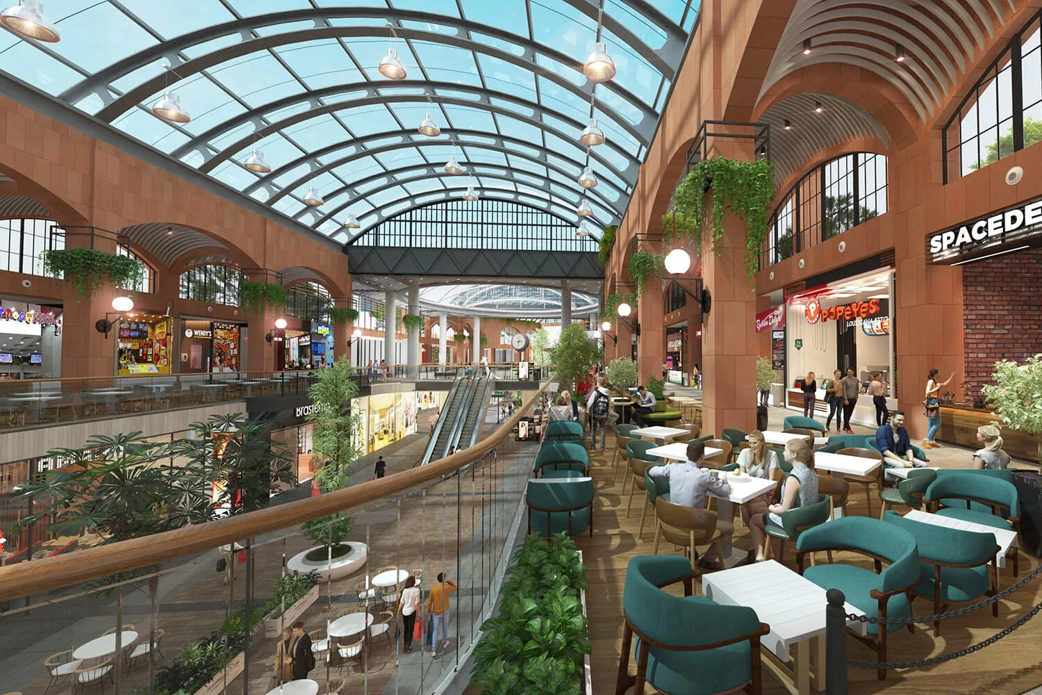 The-Omaxe-State-Dwarka-Food-Court-View-1