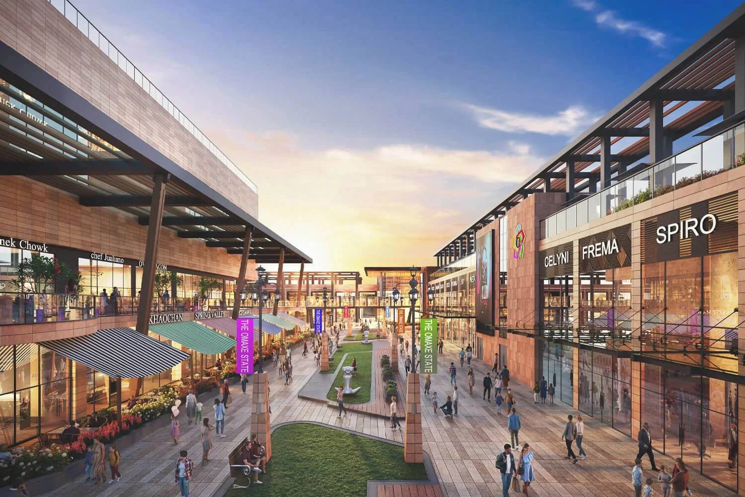 The-Omaxe-State-Dwarka-Omaxe-Square-Walk